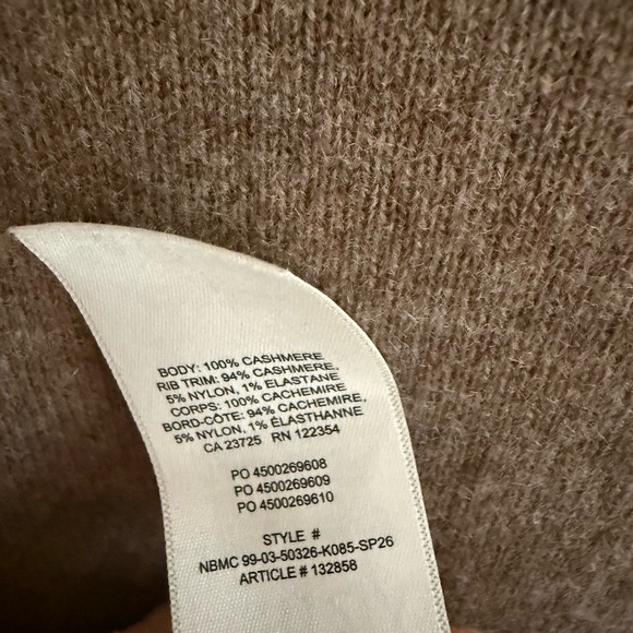 Aritzia Bare Cashmere Composition Sweater - Picture 5 of 8